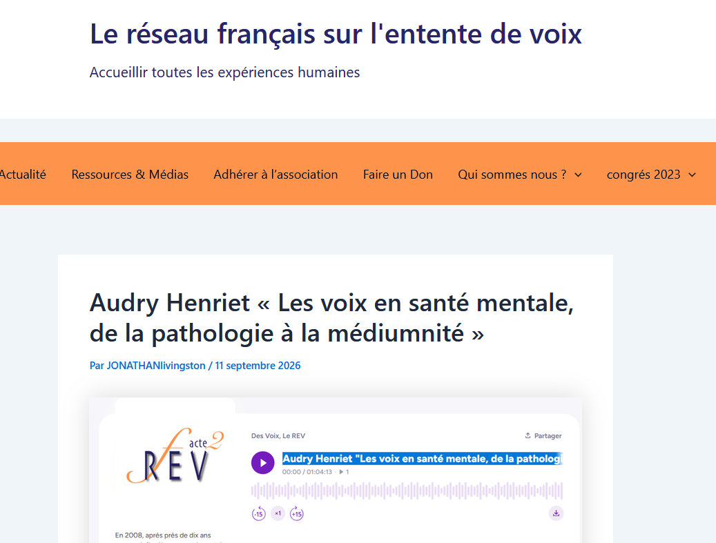 Podcasts du REVFrance